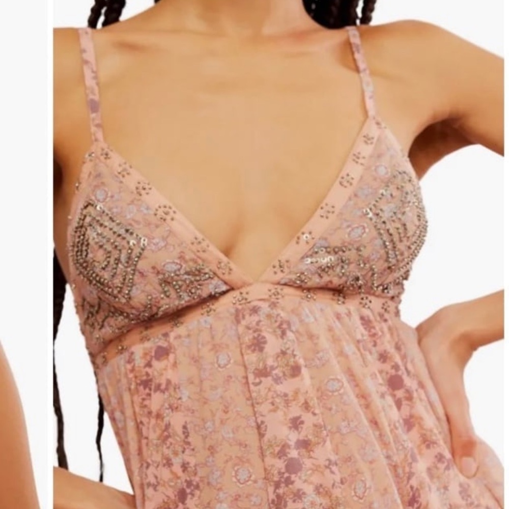 NWOT Free People Forever Time Maxi Dress